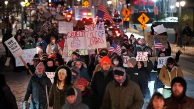 Hundreds gather in Portland to protest actions by ICE