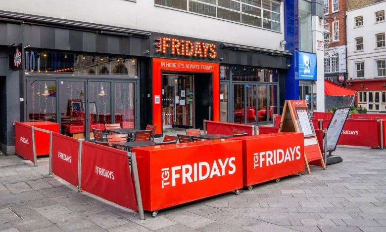 Hundreds of jobs to be lost in TGI Fridays insolvency plan
