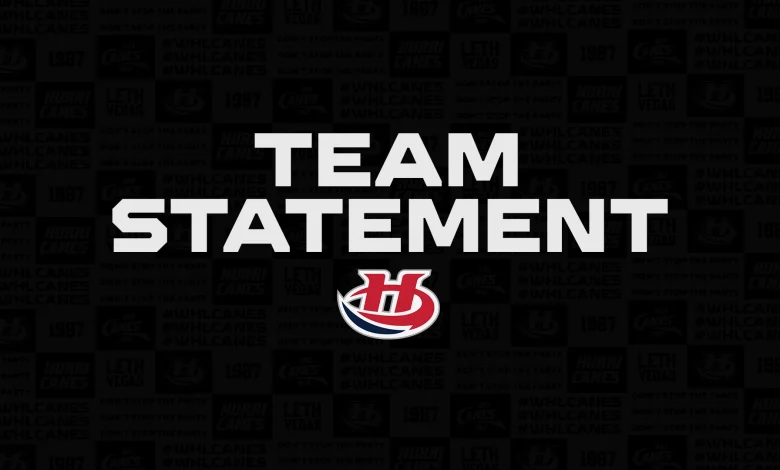 Hurricanes Announce Resignation of General Manager Peter Anholt - Lethbridge Hurricanes