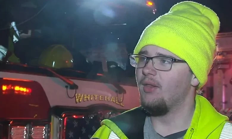 'I had to drag her out': Man rescues woman from burning Whitehall Township apartment