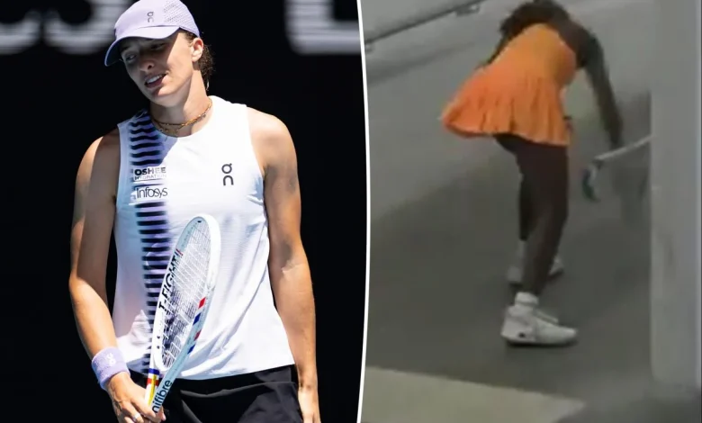 Iga Swiatek calls for player privacy at Australian Open after Coco Gauff smashes racket