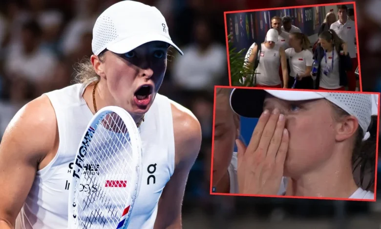 Iga Świątek nagle zaczęła płakać. Bolesne 0:2. Czekała na to rok