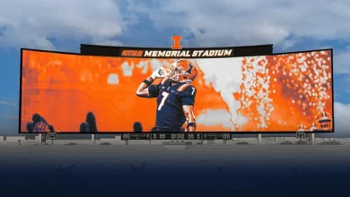 Illinois, Daktronics Install Largest Video Display in College Football