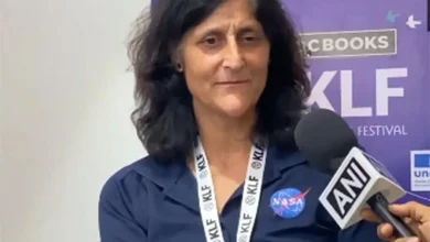 "Imagination only limitation, dreams are as big as ideas": Sunita Williams at Kerala Literature Festival