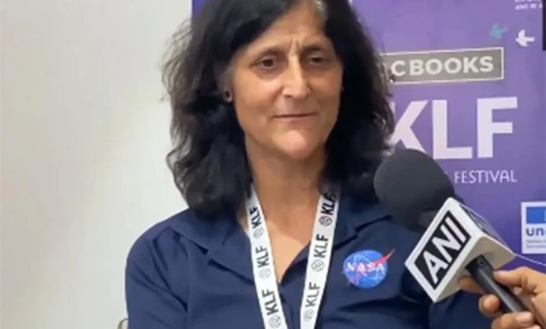 "Imagination only limitation, dreams are as big as ideas": Sunita Williams at Kerala Literature Festival