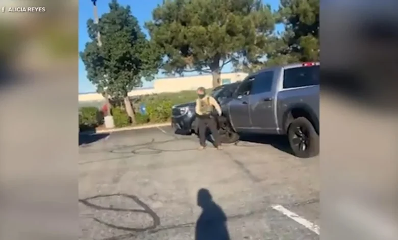 Immigration enforcement reported at Downey Home Depot, video shows agents speeding away