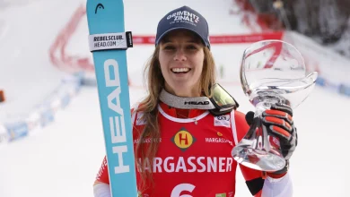 'In awe': Rast ends Shiffrin's streak to win Kranjska Gora Slalom