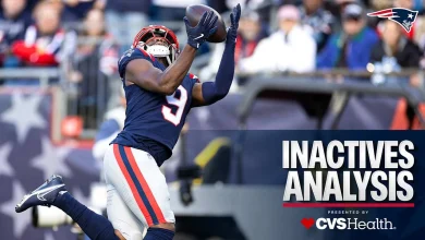 Inactives Analysis: Boutte, Campbell, and Williams Return to the Lineup for the Patriots in Sunday's Regular-Season Finale vs. the Dolphins