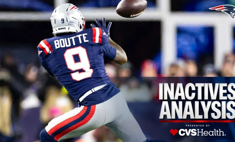 Inactives Analysis: Kayshon Boutte, Harold Landry III, and Robert Spillane All Active for the Patriots Wild Card Playoff Matchup vs. Chargers