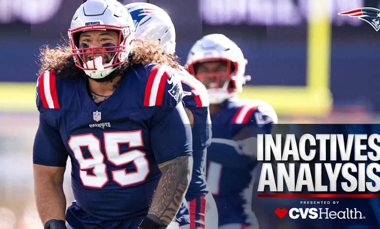 Inactives Analysis: Khyiris Tonga, Harold Landry III, and Christian Gonzalez All Active for the Patriots in Sunday's Divisional Round Matchup vs. the Texans