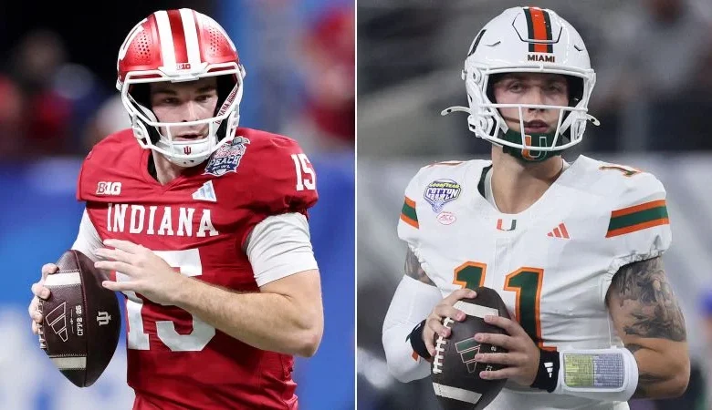 Indiana and Miami square off for the College Football Playoff national championship