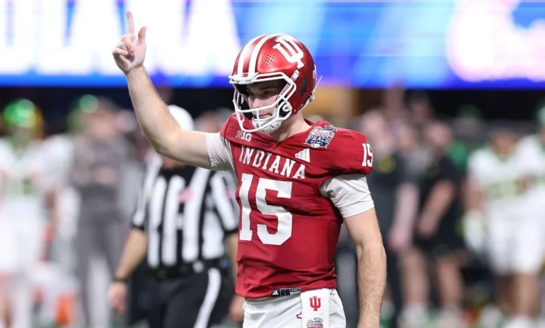 Indiana's Fernando Mendoza, likely No. 1 pick, enters NFL draft