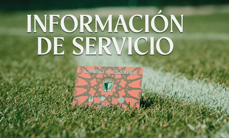 Información de servicio #BurgosCFValencia | Burgos CF | Web Oficial