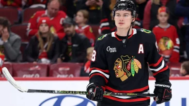 Injured Blackhawks star Connor Bedard left off Canada’s Olympic roster