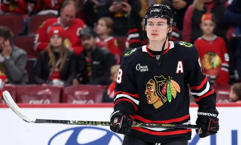 Injured Blackhawks star Connor Bedard left off Canada’s Olympic roster