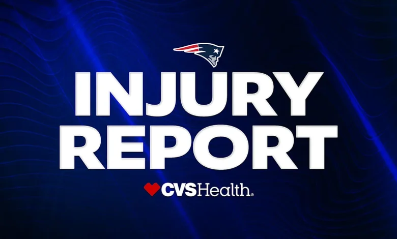 Injury Report: Patriots vs. Texans