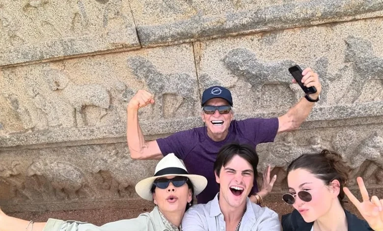 Inside Catherine Zeta-Jones and Michael Douglas' family vacation with their 2 grown-up children