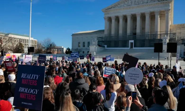 Inside the SCOTUS hearing bound to be a turning point in the culture war over trans athletes in women's sports