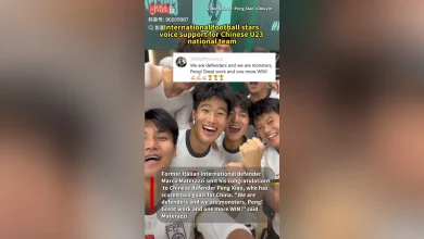 International football stars voice support for Chinese U23 national team