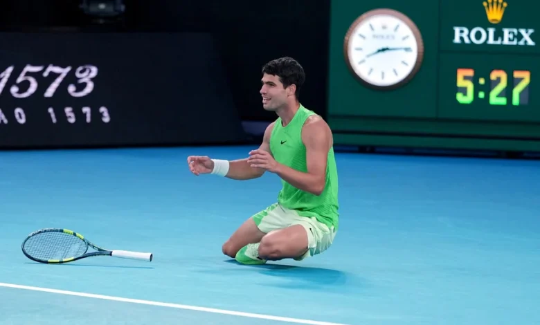 Internationaux d’Australie | Alcaraz en finale après un match de plus de cinq heures contre Zverev