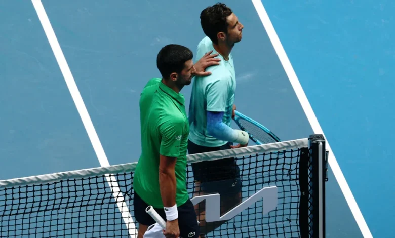 Internationaux d’Australie | Djokovic, qualifié pour les demi-finales après l’abandon de Musetti, affrontera Sinner