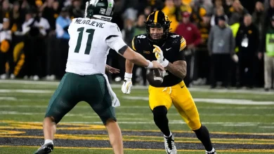 Iowa football defensive back Koen Entringer enters transfer portal