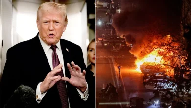 Iran latest: Trump tells Iranian protesters 'help is on its way' - as Russia brands US military threats 'categorically unacceptable'