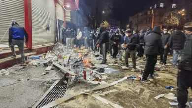 Iran protests spread nationwide as communications blackout continues - live updates