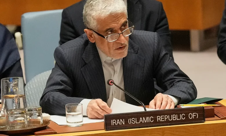 Iran urges UN to respond to Trump’s ‘reckless’ threats over protests