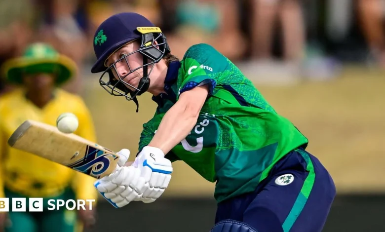 Ireland Cricket: Orla Prendergast hits 53 in win over Zimbabwe in Women's T20 World Cup qualifyinig warm-up