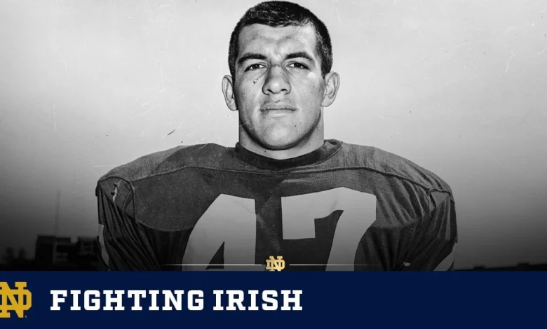 Irish Football Legend Nick Eddy Passes Away – Notre Dame Fighting Irish – Official Athletics Website