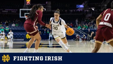 Irish Set For Purcell Battle Against No. 22 Carolina