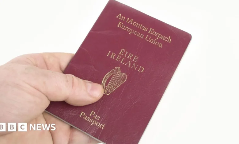 Irish passports: Thousands of new passports to be re-issued