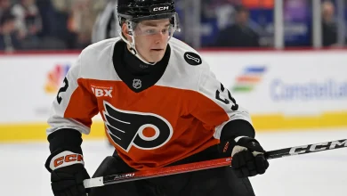 Is Denver Barkey sticking with Flyers for rest of the season?