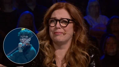 Isabelle Boulay craque en voyant son fils