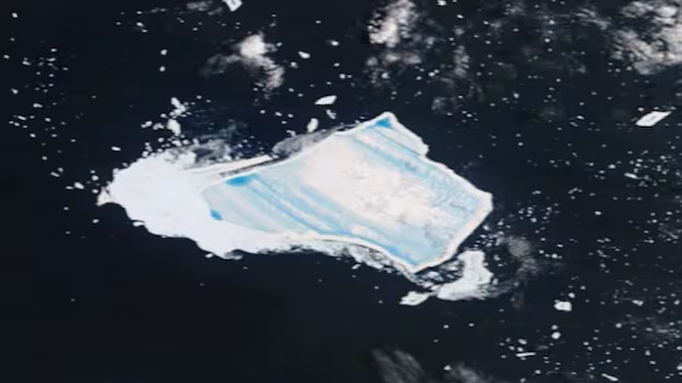 It's big, beautiful and — blue. But this 40-year-old iceberg is about to disappear for good