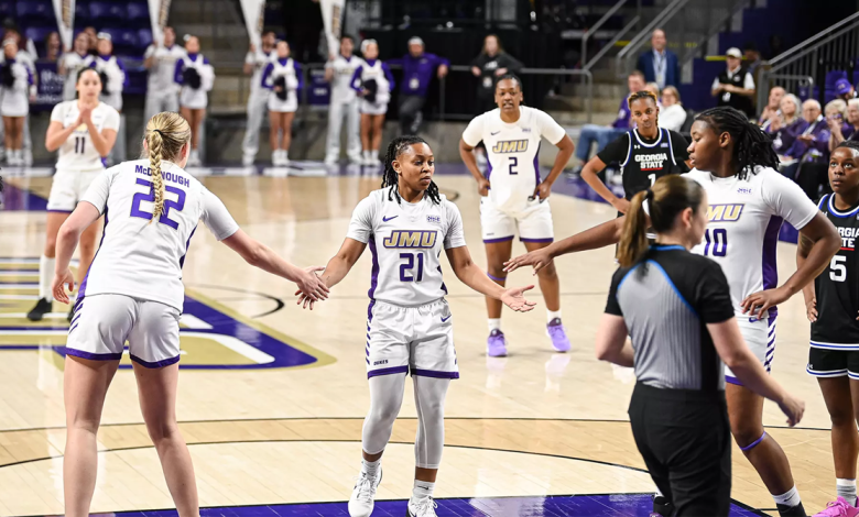 JMU Women’s Basketball defeats Georgia State, 84-64