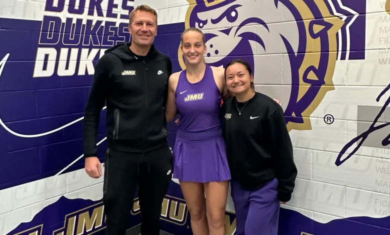 JMU Women’s Tennis Signs Niki Tomeljak for 2026-27 Season