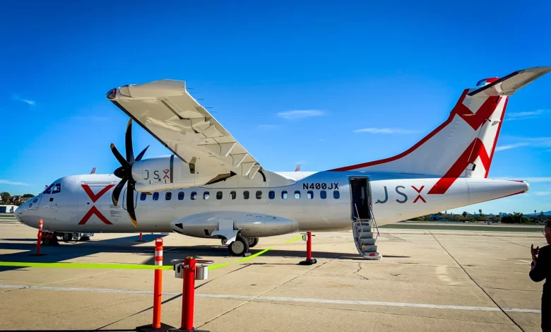 JSX plans Silicon Valley flights with new ATR turboprops