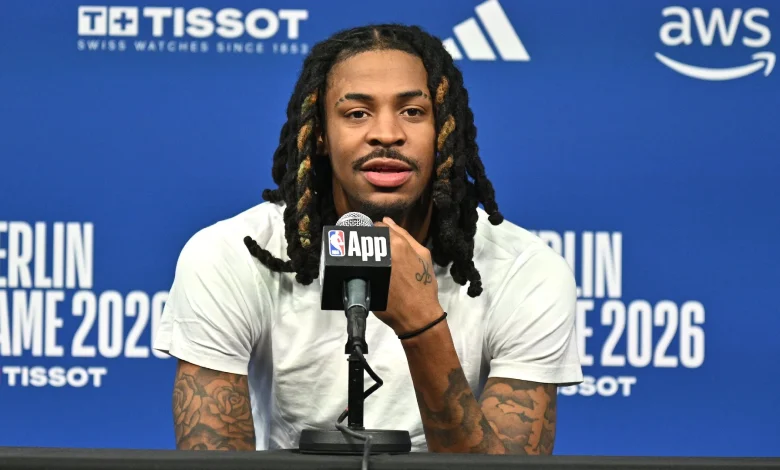 Ja Morant (calf) to miss game vs. Magic in Berlin