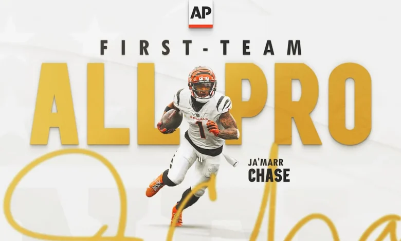 Ja'Marr Chase Joins Elite Bengals With Second First-Team All-Pro Nod