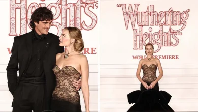 Jacob Elordi & Margot Robbie Stun at 'Wuthering Heights' Premiere, See Pics