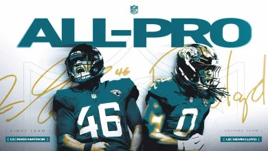 Jaguars LB Devin Lloyd and LS Ross Matiscik Named to the 2025 Associated Press NFL All-Pro Team