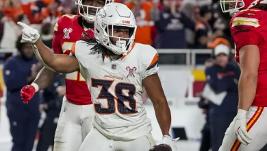 Jaleel McLaughlin player props odds, tips and betting trends for the Championship Playoff Round | Broncos vs. Patriots