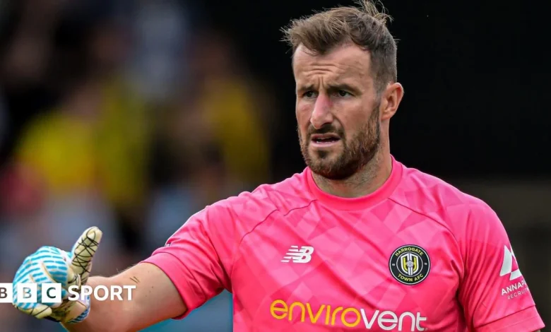 James Belshaw: Notts County sign goalkeeper from Harrogate Town