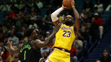 James, Doncic carry Lakers past Pelicans