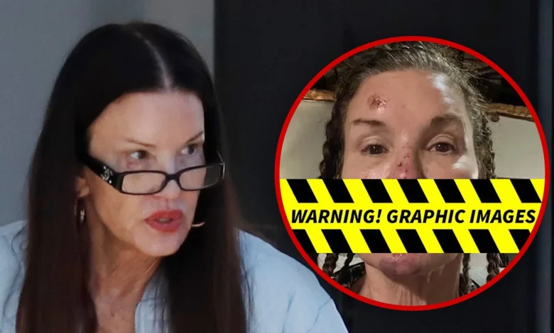 Janice Dickinson Spotted After Sharing Alleged Injuries From Reality Show Fall