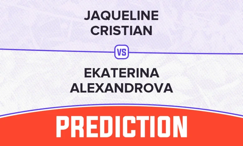 Jaqueline Cristian vs Ekaterina Alexandrova Prediction - WTA Adelaide International 1 2026