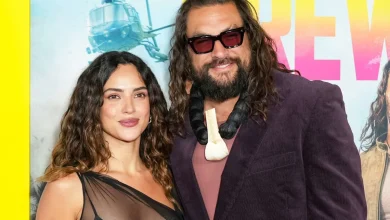 Jason Momoa Calls Girlfriend Adria Arjona the ‘Love of My Life’ as She Supports Him at His Latest Movie Premiere (Exclusive)