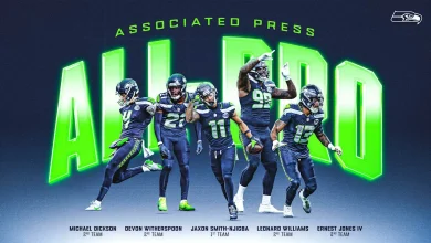 Jaxon Smith-Njigba Named First-Team All-Pro; Four Seahawks Earn Second-Team Honors